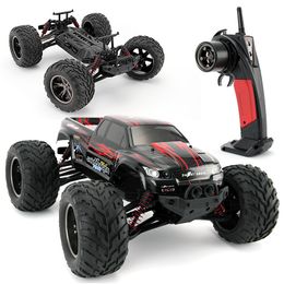 O4 1/12-2.4G-Remote Control 42Km/h Monster Truck, 4WD Off-road Car, Differential Gear, Cool Drift, 4-Shock Absorbers, Kids Boy Gift,2-2