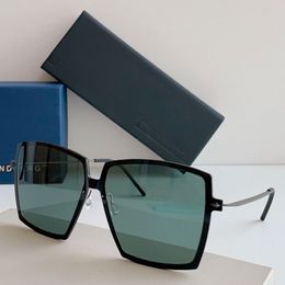 Womens luxury designer Sunglasses 8326 Frue Luksus brand designer solbriller metal mirror leg band original box size 57-14-150
