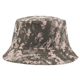 Wide Brim Hats Camouflage Flat Top Sun Protection Women Fisherman'S Hat Shade Foldable Adult Size Summer Men Basin Cap Fishing Hat R230308