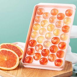 Ice Cream Tools Colorful Round Ice Mould Rhombus Ice Cube Tray Cube Maker PP Plastic Mold Forms Food Grade Mold Kitchen Tools DIY Ice Cream Mold Z0308