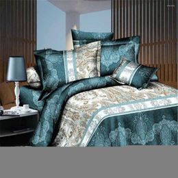 Bedding Sets Luxury Duvet Cover Set Comforter Covers Europe Flowers Bedsheet Home Bedclothes Bedspread Wedding