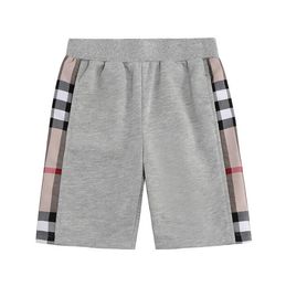 Baby Boys Girls Shorts Children Plaid Pants Summer Kids Elastic Casual Sports Pants Cotton Child Trousers Clothing 2-8 Years