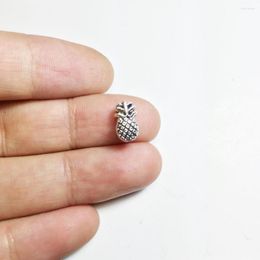 Charms Eruifa 20pcs 8 5mm Mini Pineapple Zinc Alloy Beads Pendant Jewellery DIY Handmade Necklae