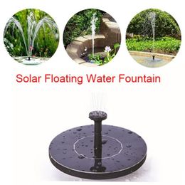 Garden Decorations 1Pcs Solar Fountain Pump Pool Pond Bird Bath Panel Powered Pro Water Decoration