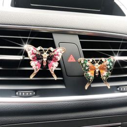 Butterfly Car-Styling Natural Smell Air Conditioner Outlet Clip Fragrance Freshener Auto Accessories Interior Decor Gifts