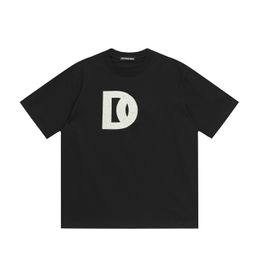 DSQ PHANTOM TURTLE Mens Designer T shirt Italian Milan Fashion Logo Print T-shirt Summer Black White T-shirt Hip Hop Streetwear 100% Cotton Tops Plus size 05794
