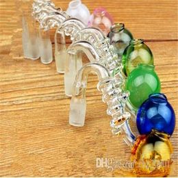 Smoking Pipes Hookah accessories 4 round pot luck Wholesale Glass bongs Oil Burner Glass Water Pipe Oil Rigs Smoking, Oil.