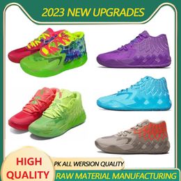 High quality lamelo ball shoes mb1 of men women gym shoes lemelo mb1 rick morty of melo basketball shoes melos mb 2 low Trainers shoe for kids Sneakers