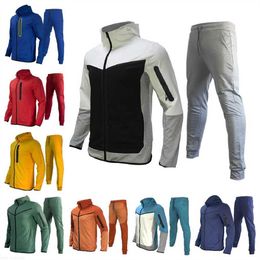 New Brand Tracksuit Fashion Hoodies For Men Sportswear Three-Piece Sets of Thick Hooded Wool & Pants &Sweatshirt Sports Suit R2FI