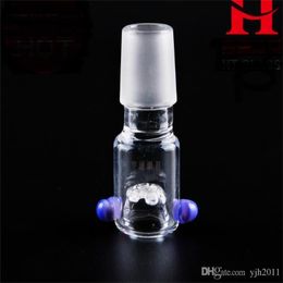 Smoking Pipes Purple embellishment glassware accessories plugs , Wholesale glass bongs,