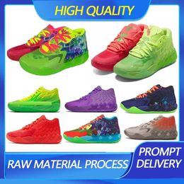 2023 NEW Lamelo ball shoes mb1 Rick and Morty of mens basketball shoes Queen City Be You of Melo basketball shoes melos mb 2 low shoe for kids Sneakers Trainers