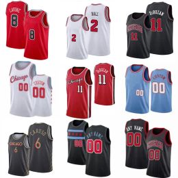 Designer Custom Basketball Jerseys Men CHI Jersey Bull Alex 6 Caruso Lonzo Ball DeMar DeRozan Zach LaVine Patrick Williams Ayo Dosunmu Vucevic Coby White Dragic Jers