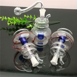 The color dish Silk Mini lantern pot is well filtered IN STOCK glass pipe bubbler smoking pipe water Glass bong