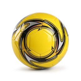 Balls Machinestitched Football Ball Kids Competition Soccer Waterproof Antipressure Size 5 Training Sports 230307
