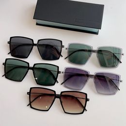 Womens mens luxury designer Sunglasses 8326 Luksus brand designer solbriller metal mirror leg band original box size 57-14-150