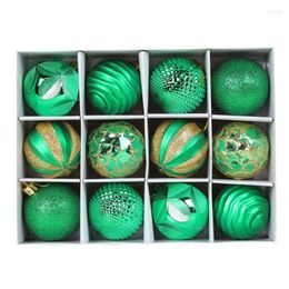 Party Decoration Ball Pendant Shatterproof Christmas Hanging Balls Ornaments Set For Tree Holiday