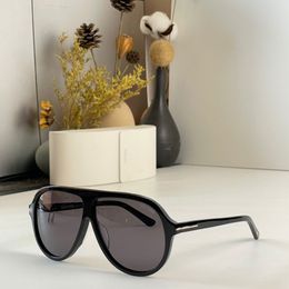 Luxury Quality Sunglasses for women men classic brand tom 988 designer sunglasses Black frame 998 coolwinks eyewear