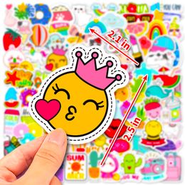 100Pcs Aesthetic Stickers Skate Accessories Waterproof Vinyl Sticker for Skateboard Laptop Notebook Luggage Water Bottle Car Decals Kids Toys Friends Gitf