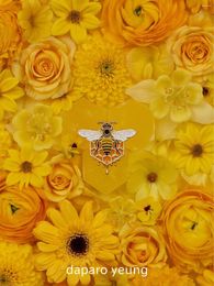 Brooches Bee Brooch Honey-Badge Cute Creative Lapel Pin Fashion Jewelry Accessories