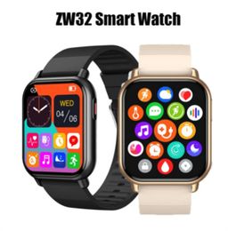 ZW32 Smart Watch 1.85 HD Screen SmartWatch Heart Rate Blood Oxygen Body Temperature Monitoring Magnetic Charging Wristwatch