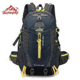 Outdoor Bags Waterproof Climbing Backpack Rucksack 40L Sports Travel Camping Hiking Women Trekking For Men 230307