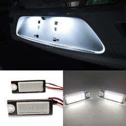 NO Error Canbus LED Number Plate Lamp for Volvo V70 2001-2007 XC70 XC 70 90 S60 S80 3528-SMD LED License Plate Light