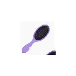 Hair Brushes Cushion Comb Large Board Drywet Dualpurpose Curling Antiknot Antistatic Mas Air Bag Drop Delivery Products Care Styling Dhqcu