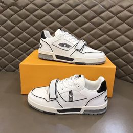 2023S Luxury Men's casual shoes Imported calfskin and Magic Sticky design US39-45 mkjllpiu rh100002