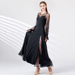 Stage Wear 2023 Adult Modern Dance Costumes National Standard Waltz Dancing Clothes Women Big Swing Ballroom Dress