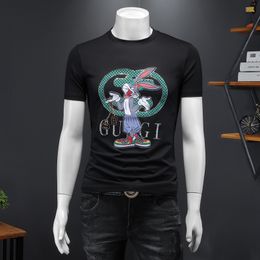 Moda uomo bianco serpente t shirt famoso designer t-shirt grande v alta qualità hip hop uomo donna manica corta M-5XXXL 200 sterline disponibili