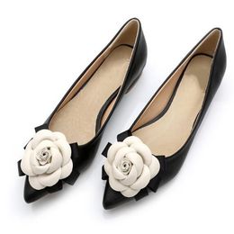 Frauen Kleid Schuhe Designer Klassische Ballerinas Tanz Schuhe Boot Schuh Sandale Dame Faulenzer Frühling Herbst Mode Blumen Flache Schuh