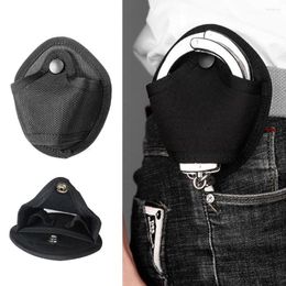 Outdoor Gadgets 1pc Universal Tactical Waist Pockets Handcuff Holder Bag Cover Sport Quick Pull Case Pouch Accessories