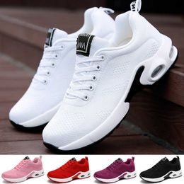 Dress Shoes Women's Vulcanize Shoes Mesh Sneakers Air Cushion Casual Shoes Daily Walking Shoes Lightweight NonSlip Running Size 3542