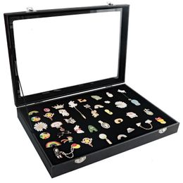 Food Savers Storage Containers Pin Display Case Breastpin Medal Box Dust Proof Brooch Rack Jewelry Collection 230307