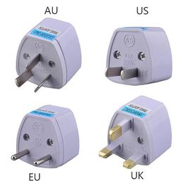 Universal Power Adapter Travel Adaptor AU US EU UK Plug Charger Converter 3 Pin AC