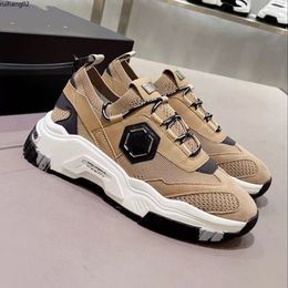 luxury designer shoes casual sneakers breathable mesh stitching Metal elements size38-45 kljjh rh20000002