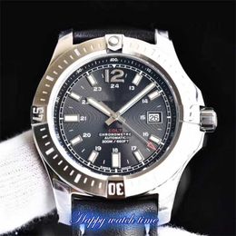 Designer Watches 113X Edition A1731311 C934 A18BA White Date Dial Silver Steel Case ETA 2824-2 Automatic Movement Mens Watch Leather Stra302H