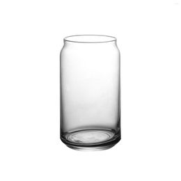 Wine Glasses Glass Coke Cup Large Capacity Juice High Borosilicate Single Layer Can Shaped Cold Drink