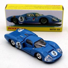 Diecast Model car Track 1 43 Atlas Dinky Toys 1425E Blue MATRA 630 ALLOY #5 Diecast Models Auto Car Gift Collection 230308