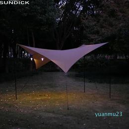 Tents And Shelters Nylon Sky Curtain Windproof Five-pointed Star Travel Awning Easy To Build For 7-8 People Backpacking 22 Supplies