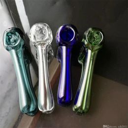 Hookahs Colour Flat Skull Bone Pipe, Wholesale Bongs Oil Burner Pipes