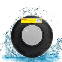 Bluetooth Speaker Waterproof Wireless Shower Hands Mic Suction Chuck Car Speaker Portable mini MP3 Super Bass Call Receive236u