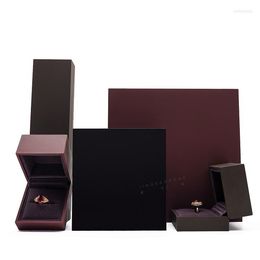Jewelry Pouches High-end Touch Paint Box Ring Necklace Packaging Piano Bracelet Storage (excluding Jewelry)