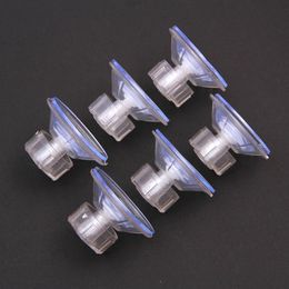 Hooks & Rails 4 Pcs Clear Plastic Suction Cup Sucker Pads With A Bolt Wall Hangers For Kitchen Office Bathroom