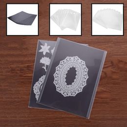 Storage Bags 20pcs/set 0.5mm Thick Rubber Soft Magnet Sheets & Cutting Dies For DIY Clear Stamps Embossing Organizer