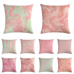 Pillow Rendering Colour Throw Case Cover Sofa Bed Car Cafe Office Decor Cotton Linen Pillowcase ZY983