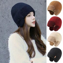 Cycling Caps Winter With Earmuff Windproof Warm Earmuffs Hat Ear Cover Cap Protector Bomber