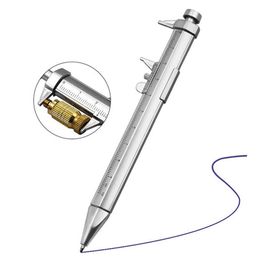 Kreativer Vernier -Bremssattel Kugelstifte Pens Lineal Ball Pens Office School Supplies Vatertagsgeschenk
