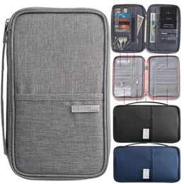 Hot-selling Home Travel Accessories Family Passport Holder Creative Waterproof Document Case Organiser Travels Wallet Documents Bag Cardholder 20 pcs