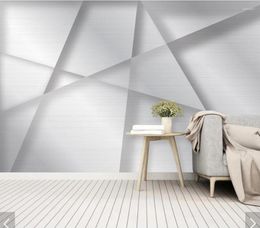 Wallpapers 3D Abstract Geometric Wallpaper Mural Art Wall Decals HD Printed Po Animal Paper Rolls Papel De Parede Murals